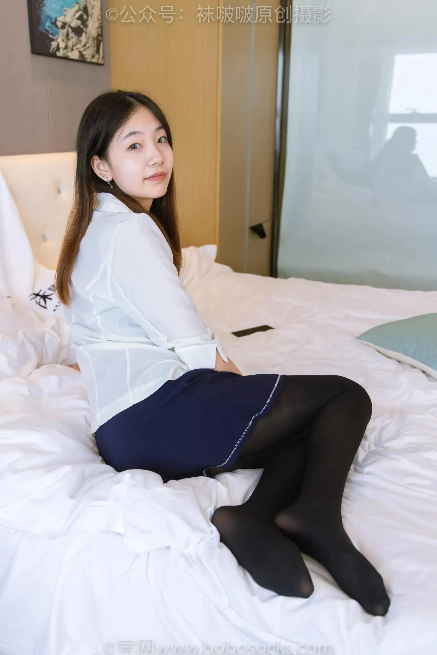 [BoBoSocks袜啵啵]NO.150 小甜豆-高跟鞋、厚黑丝 [140P]插图8